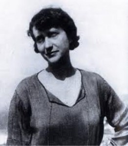 The folklorist Angeliki Hatzimichali in the early 1920s