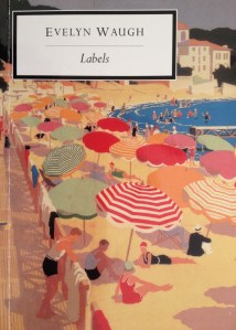 My Penguin copy of Labels by Evelyn Waugh
