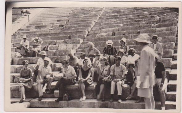 Alan Boegehold leading the ASCSA Summer Session in 1964 (Courtesy of Alan Boegehold)