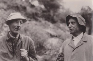 Eugene Vanderpool and Sterling Dow, Greece 1963