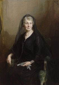 Portrait of Florence Laing Gennadius, 1925. By Philippe de Lazslo. ASCSA, Gennadius Library